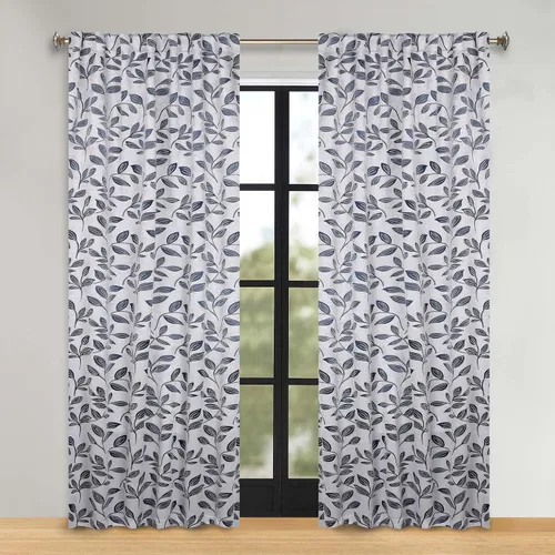 Miniatura 126 de SUPERIOR Cortinas Opacas, Oscurecimiento de Habitación Acento de Ventana para Dormitorio, Bloqueo del Sol, Térmicas, Cortinas Bohemias Modernas, Gris