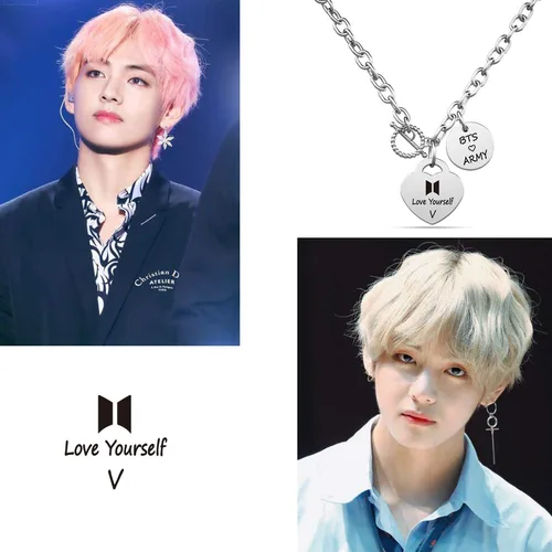 Miniatura 7 de G-Ahora Bangtan Boys Necklace for Girls Kpop Bangtan Boys Bangtan Necklace Bangtan Boys Army Jewelry Bangtan Boys to Love Yourself Army Necklace