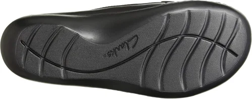 Miniatura 4 de Clarks Mocasines Ashland Bubble para mujer, Cuero negro