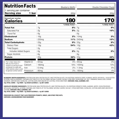 Miniatura 6 de Quest Nutrition Ultimate Variety Pack Barras de proteínas, altas en proteínas, bajas en carbohidratos, sin gluten, aptas para dieta cetogénica, 12