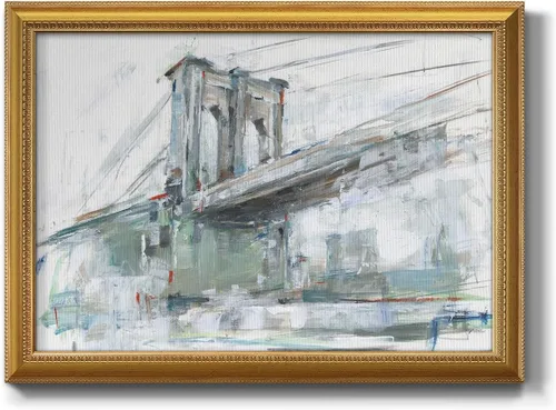 Miniatura 9 de Arte de pared de mapa de Estados Unidos azul sobre líneas blancas y rojas, pintura de fondo, arte abstracto moderno, decoración del hogar, lienzo