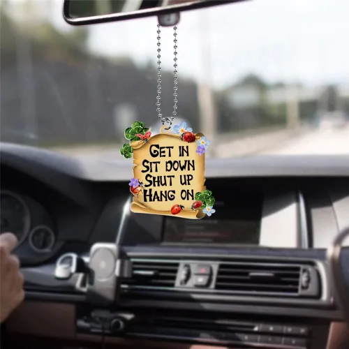 Miniatura 3 de Adorno colgante de coche de águila americana, cruz cristiana para espejos retrovisores interiores, colgante automotriz, adorno religioso