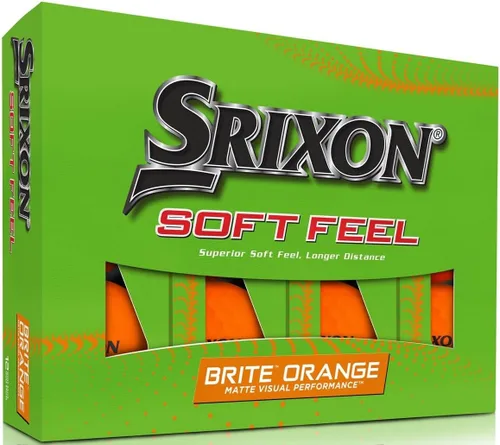 Miniatura 13 de Pelotas de golf Srixon Soft Feel Rojo (Bombshell Red)Brite Red)