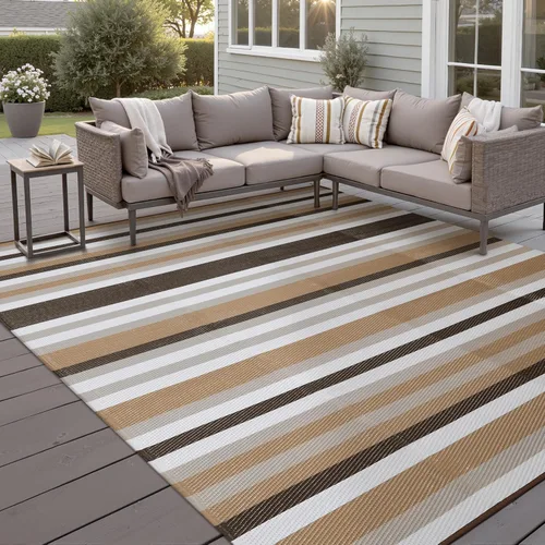 Miniatura 38 de HUGEAR Alfombra para RV Exterior Tapete Impermeable Alfombras para Exteriores 9'x12' para Patios Liquidación Alfombra Exterior Alfombras de Camping