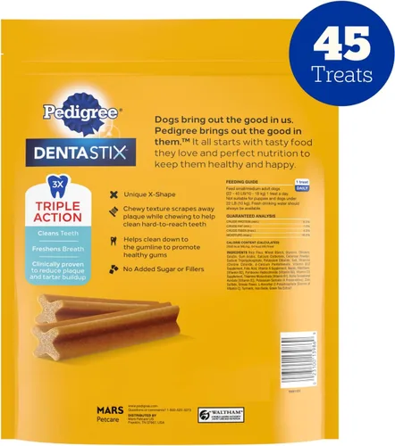 Miniatura 9 de Bocados Pedigree Dentastix para perros pequeños/medianos.
