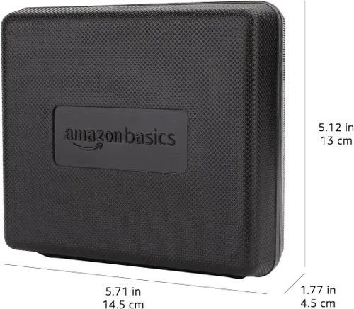 Miniatura 7 de Amazon Basics Juego de llaves Torx externas de 14 piezas, E4–E24, 1/4", 3/8", 1/2", con estuche de almacenamiento