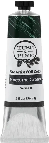 Miniatura 253 de Tusc & Pine Pintura al óleo Artist – Alizarin Crimson, 1.4 fl oz, sin amarilleo, consistencia rica y cremosa, carga máxima de pigmento, pinturas al