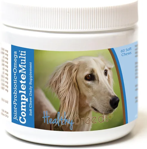 Miniatura 295 de Healthy Breeds Pug todo en uno multivitamínico suave masticable 60