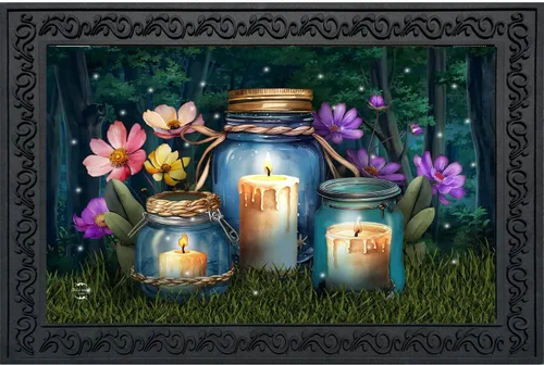 Briarwood Lane Felpudo Be a Light Jars