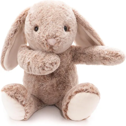 Miniatura 7 de WEIGEDU Animales de peluche de conejo para niños, niñas, niños, bebés, regalo de cumpleaños, regalo para la hora de dormir, 45 cm Floppy Ears
