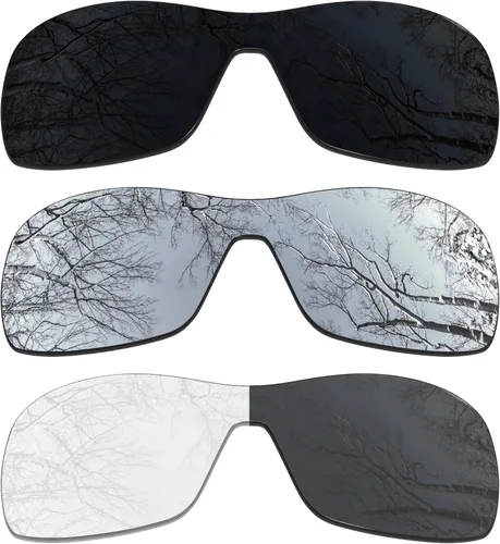 Miniatura 24 de ToughAsNails 3 pares de lentes polarizadas de repuesto para Oakley Antix Pack