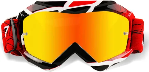 Miniatura 10 de Gafas de Motocross para Niños y Jóvenes - Gafas Off Road para Bicicleta de Cross y Motocicleta MX con Lentes de Protección UV Antiempañamiento