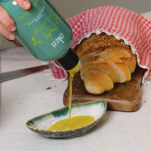 Miniatura 7 de Olizzi Aceite de oliva orgánico de primera calidad extra virgen – galardonado, cosecha temprana, rico en polifenoles, primer prensado en frío