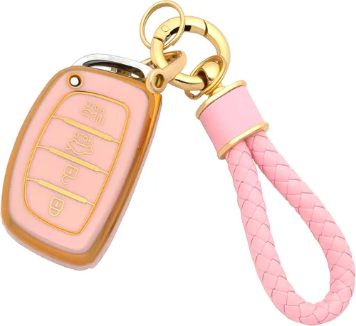 Miniatura 17 de Funda para Llavero Portallaves Estuche Soporte para Llaves Carcasa Protectora de TPU Suave Protector Accesorios para Automóvil