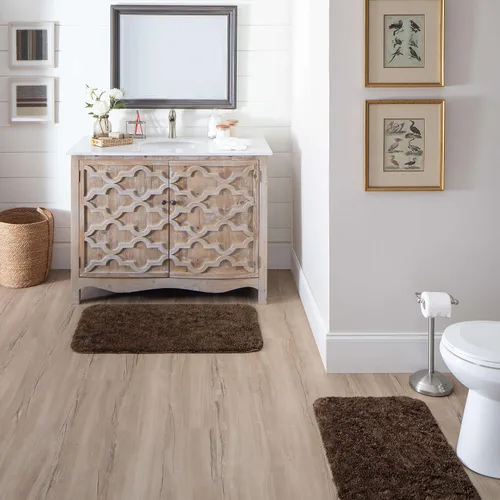 Mohawk Home Alfombra de baño lavable a máquina, marrón oscuro, 1 pies 11 pulgadas x 3 pies 3 pulgadas, perfecta para tu baño
