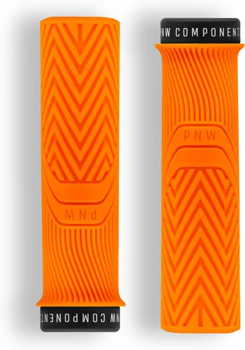 Miniatura 3 de PNW Components Loam MTB Bike Grips - Puños de manillar de bicicleta de montaña con bloqueo - Goma pegajosa 25A - Agarre ergonómico para sendero