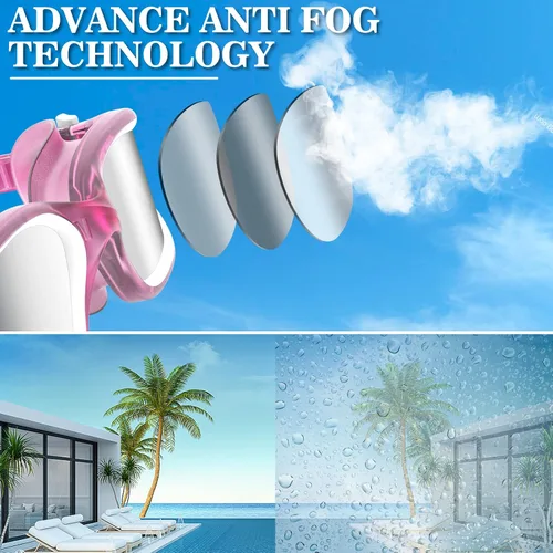 Miniatura 5 de WIN.MAX - Goggles de natación polarizados, antivaho, antirrayos ultravioleta, sin filtraciones y con visión clara para hombres, mujeres, adultos