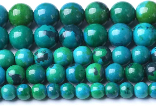 Miniatura 80 de 100 cuentas redondas sueltas de hematita negra de grado AAA para hacer joyas y pulseras
