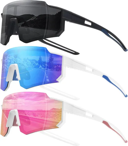 Miniatura 22 de STORYCOAST Lentes de sol deportivos polarizados para hombres y mujeres, para conducir, pesca, ciclismo, bicicleta de montaña, protección UV400