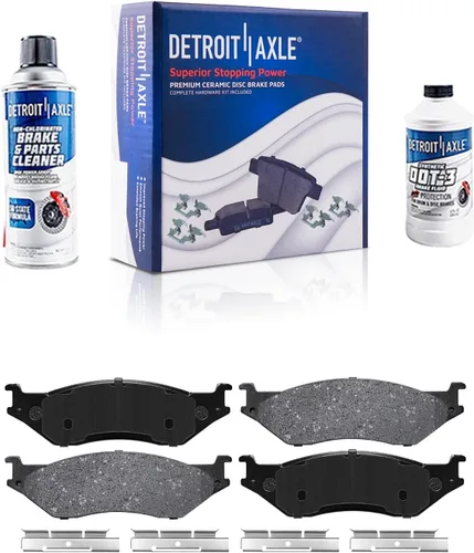 Miniatura 29 de Detroit Axle - Pastillas de Freno Delantero para Nissan Altima Maxima Sentra 350Z Cube Juke Versa INFINITI G20 G35 I30 I35 Suzuki SX4, Pastillas