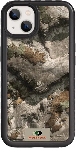 Miniatura 52 de cellhelmet Mossy Oak Agua Yellowfin Funda de doble capa en gris diseñada para iPhone 13 Mini a prueba de golpes y caídas, duradera, como se ve