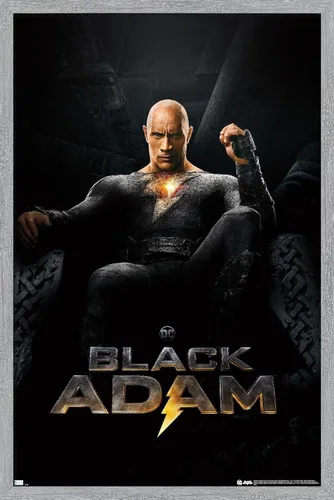 Miniatura 12 de Trends International DC Comics Movie Black Adam - Póster de pared de una hoja Versión con marco negro