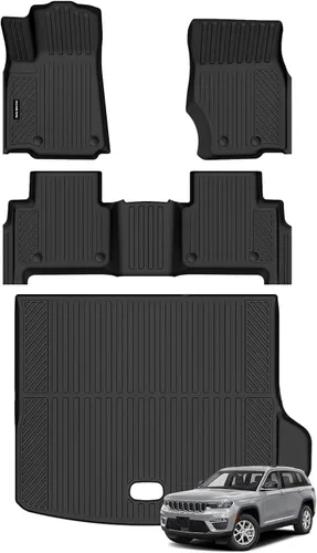 Miniatura 58 de Alfombrillas de piso Naibeve para Ford Edge 2015 2016 2017 2018 2019 2020 2021 2022 2023 2024 2025 - Ajuste personalizado para todo clima