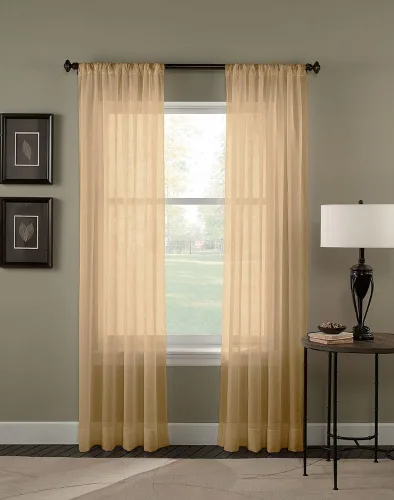 Miniatura 8 de Curtainworks Trinity Crinkle, cortinas de gasa