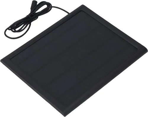 Miniatura 3 de Aramox Cargador de batería solar de 6 W, cargador de panel solar portátil con carga rápida inteligente 25% tasa de conversión para automóvil