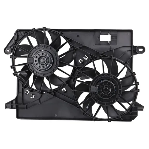 Miniatura 44 de TRQ Conjunto de ventilador de refrigeración del radiador CH3115205 compatible con Jeep Renegade 2019-2021