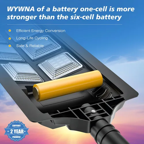 Miniatura 4 de WYWNA Luces Solares para Exteriores, Luces Solares LED de 6000K para Exteriores Impermeables, Reflectores Solares para Exteriores con Sensor