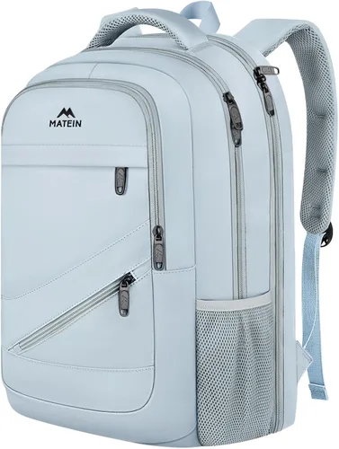 Miniatura 18 de MATEIN - Mochila para laptop de gran capacidad para mujeres, mochila de viaje aprobada por TSA con correa para equipaje y puerto USB, mochila