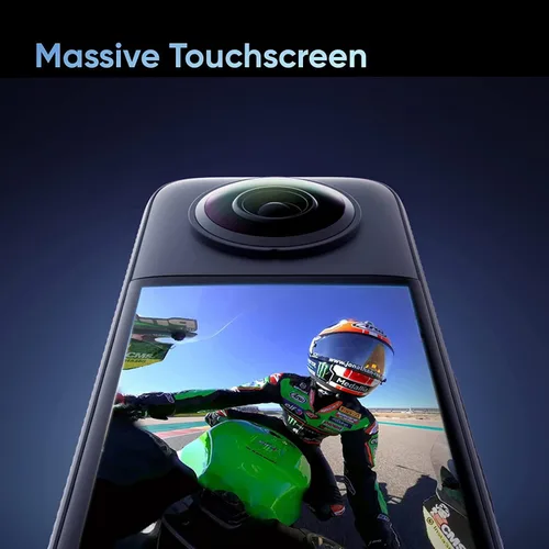 Miniatura 3 de insta360 X3 - Cámara de acción 360 impermeable con sensores de 1/2 pulgada de 48 MP, video HDR de 5.7K, foto de 72 MP, lente única 4K, modo Me de 60