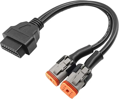 Motocicleta Obd2 Cable 4pin+6pin 2 en 1 para Harley Davidson 16 Pin a 4 Pin 6 Pin Herramienta de escaneo, adaptador de escáner OBD herramienta de