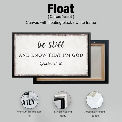 Miniatura 7 de Decoración de pared inspiradora – Arte de pared cristiano y decoración de pared familiar – Decoración de pared con versículos de la Biblia, Citas
