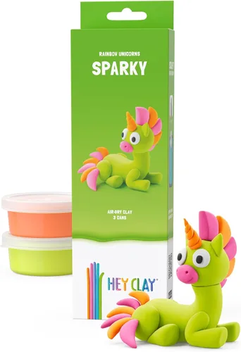 Miniatura 22 de HEY CLAY Arcilla de secado al aire con divertida aplicación interactiva, juego de arcilla para modelar y manualidades para niños de 3 a 8 años