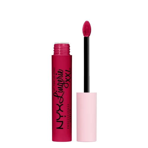 Miniatura 22 de NYX PROFESSIONAL MAKEUP Lip Lingerie XXL Lápiz Labial Líquido Mate - Candela Babe (Warm Rose Nude)