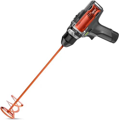 Miniatura 6 de Mezclador de Pintura y Mortero 16" L, 3" Diá Compuesto, Sellador, Lechada, Thinset, Yeso, Barro, Paleta Mezcladora de Cemento -Accesorio