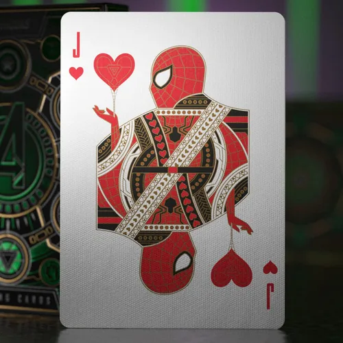 Miniatura 4 de theory11 Cartas de juego Avengers Edición Verde Premium - Juego de cartas de Marvel Studios de The Infinity Saga