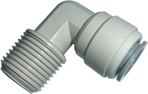 Miniatura 18 de Accesorios de tubo de copolímero de acetal de 1/2" OD, conector de mamparo, empuje para conectar para piezas del sistema de filtro de agua RO