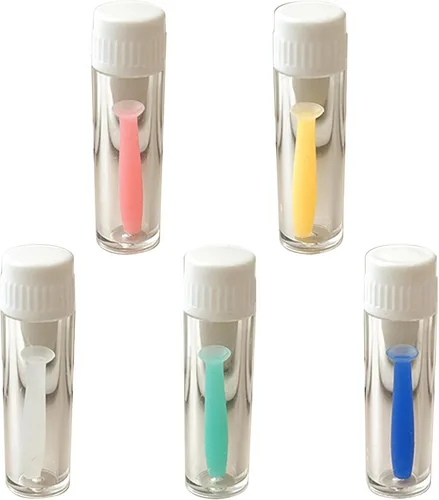 Miniatura 6 de Herramienta de silicona para quitar lentes de contacto, accesorio multiusos para el cuidado de lentes, pinzas portátiles para lentes de contacto