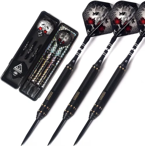 Miniatura 10 de CUESOUL Dragon Profesional - Dardos de punta de acero 25g/23g/21g/20g 0.74 oz-F2305