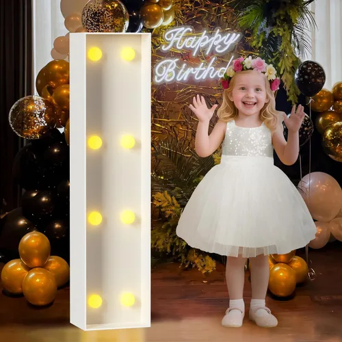 Miniatura 22 de Mixifox Letras V de marquesina de 3 pies, letras grandes iluminadas de 3 pies de alto con luces, letra grande para boda, compromiso, graduación