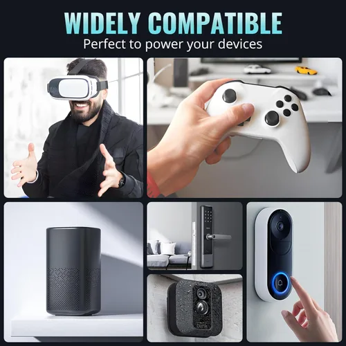 Miniatura 7 de Baterías de litio POWEROWL AA de alta capacidad de larga duración, batería doble A de 1.5V para dispositivos de alta tecnología - Paquete de 8