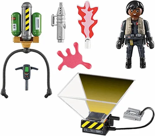 Miniatura 7 de PLAYMOBIL 9349 Ghostbusters II Winston Zeddemore Playmogram Figura 3D