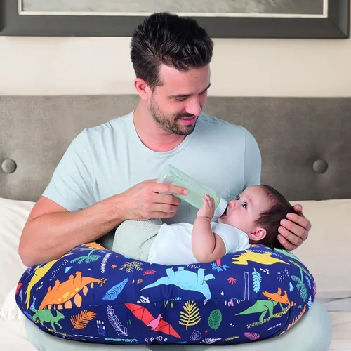 Miniatura 4 de Cloele Funda de almohada de lactancia para almohadas de lactancia materna, fundas de almohada de dinosaurio para bebés niños y niñas, funda