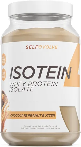 Isotein - Proteína aislada en polvo, proteína de recuperación después del entrenamiento, 0.88 onzas de proteína aislada de suero de leche, 0.07