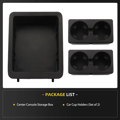Miniatura 5 de Dasbecan - Portavasos para consola central delantera, reemplazo compatible con Chevrolet Avalanche 2007-2013 Silverado Suburban Tahoe GMC Sierra