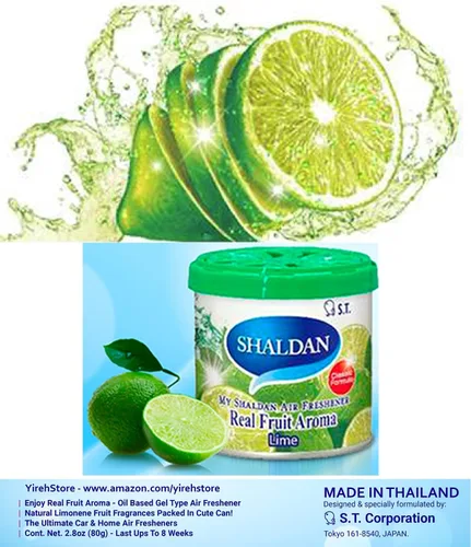 Miniatura 4 de My Shaldan - Ambientador de coche con aroma surtido (aroma a manzana, limón, lima, melocotón, bayas mixtas, naranja, calabaza)