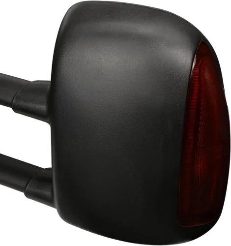 Miniatura 3 de DNA Motoring TWM-004-T888-BK-AM - Par de espejos laterales de remolque calefactables con luz de giro compatibles con 99-07 F250 / F350 / F450 / F550
